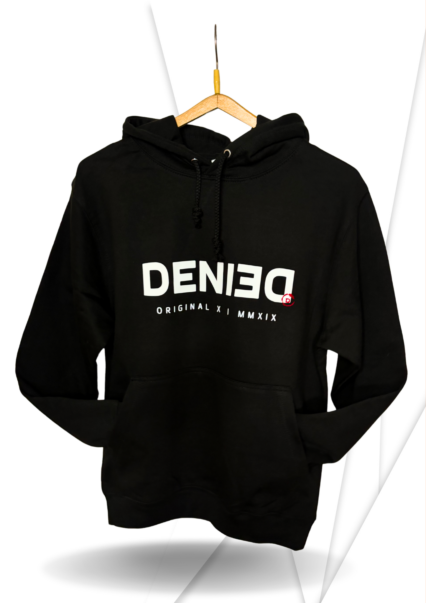 Sweat à capuche épais - The One noir design 3D