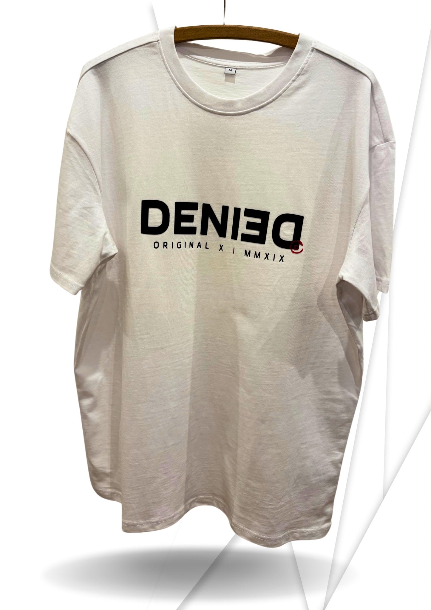 Tee shirt oversize The One épais blanc design 3D