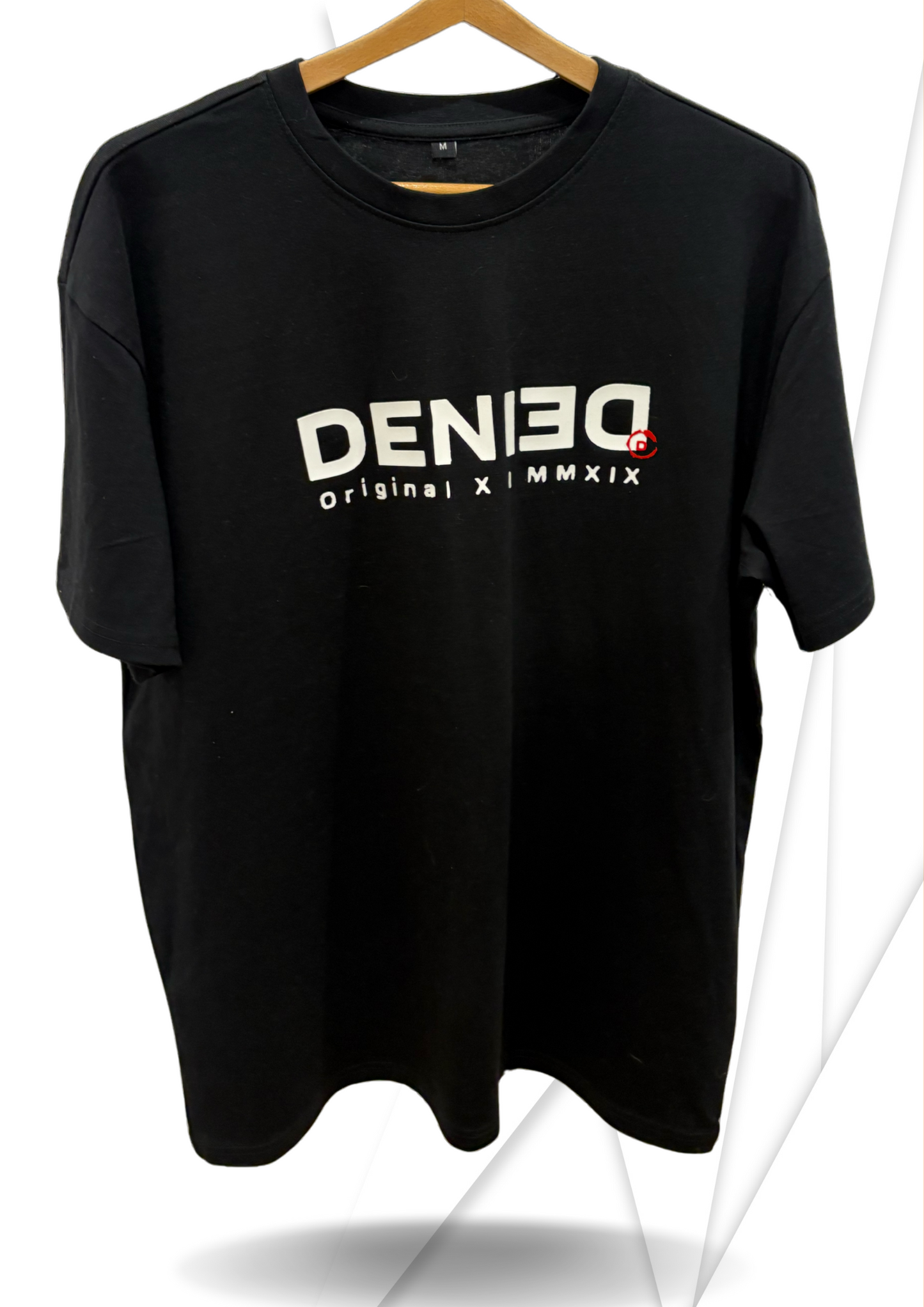 Tee shirt oversize The One épais noir design 3D