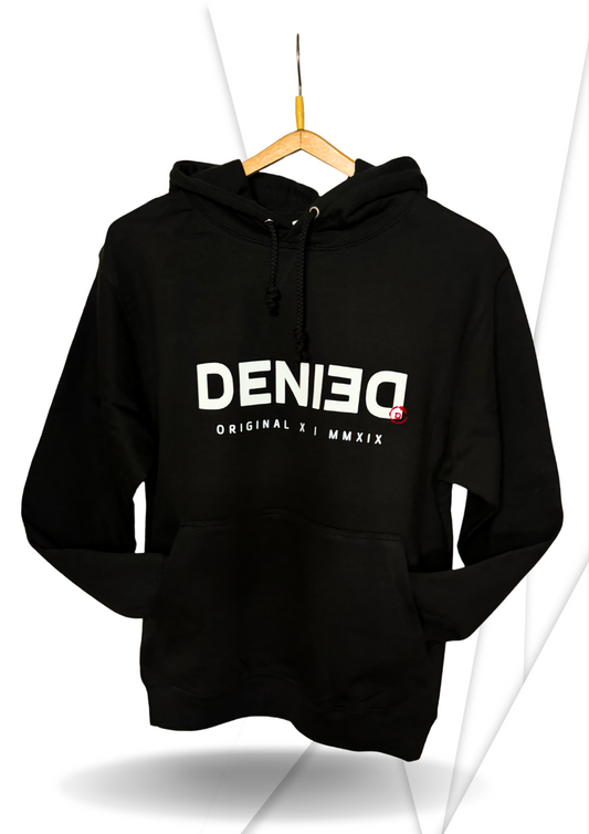 Sweat à capuche épais - The One noir design 3D