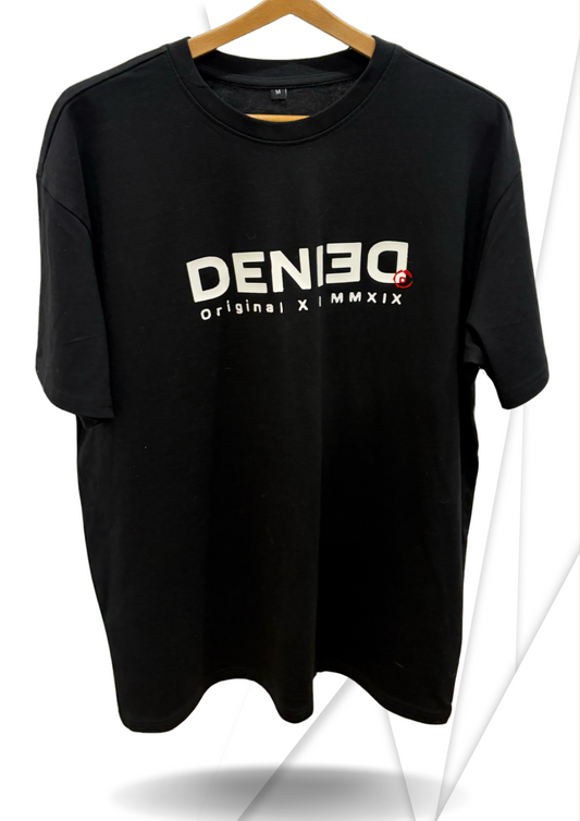 Tee shirt oversize The One épais noir design 3D